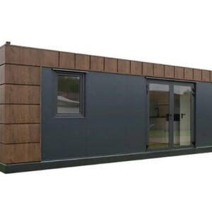 Helsinki-Modul 8 × 3 m mit kompletter Sanitäranlage