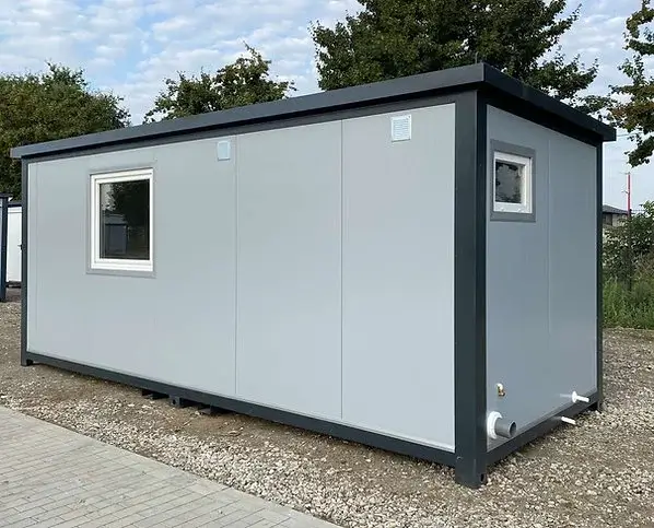 6 × 2,40 m Container mit Küche, WC und Dusche – Bild 4