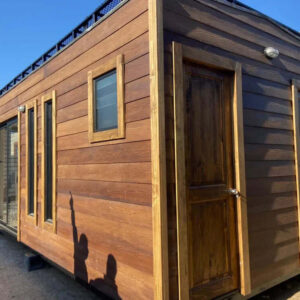18 m² Gewerbemodul mit zwei Toiletten, für Bar- und Eventnutzung