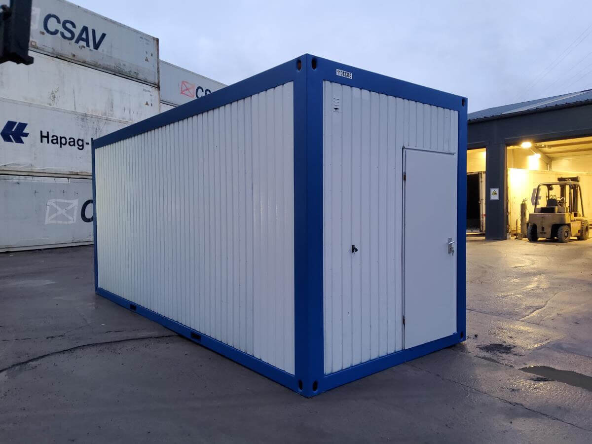 20-Fuß-Baustellenbürocontainer mit eigener Toilette