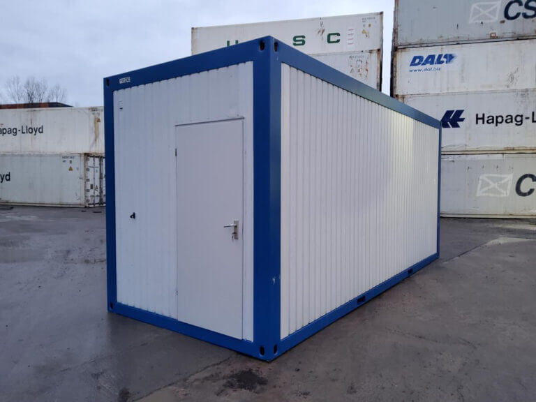 20-Fuß-Baustellenbürocontainer mit eigener Toilette – Bild 2