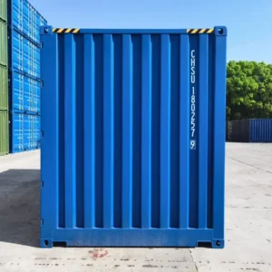 Blauer 20-Fuß-Open-Side-Container, fabrikneu