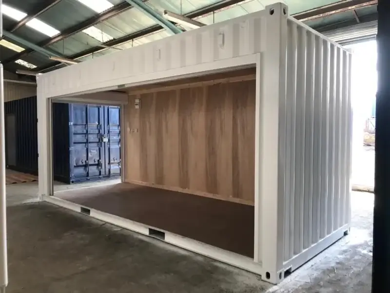 20-Fuß-High-Cube-Container mit elektrischem Rollladen – Bild 4