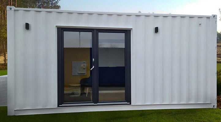 15 m² Containerbüro, flexibel und mobil einsetzbar