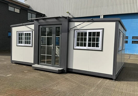 Mobile Wohneinheit „Grönland“, 25 m² in Blau – Bild 6