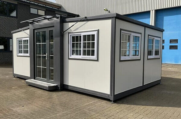 Mobile Wohneinheit „Grönland“, 25 m² in Blau – Bild 8