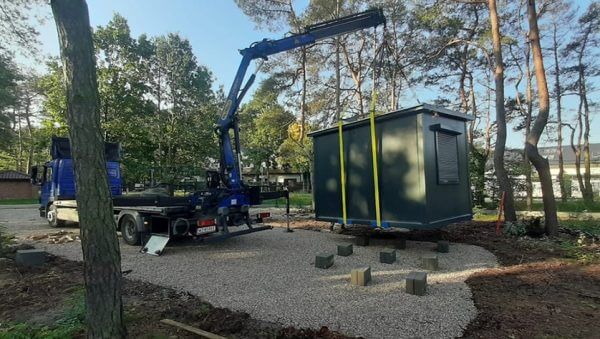 21 m² Bürocontainer mit Toilette und Kochnische – Bild 5