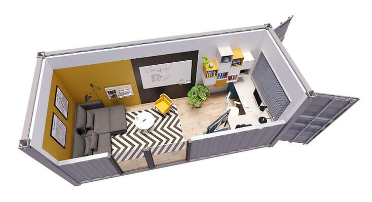 15 m² Containerbüro, flexibel und mobil einsetzbar – Bild 5