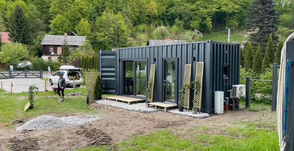 15 m² Mini-Containerhaus aus 20-Fuß-Container