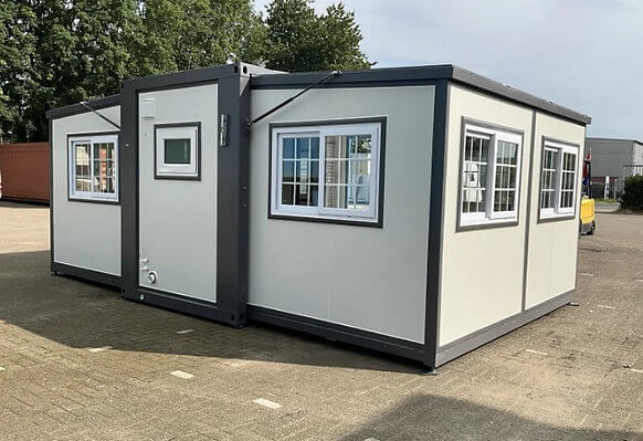 Mobile Wohneinheit „Grönland“, 25 m² in Blau – Bild 4