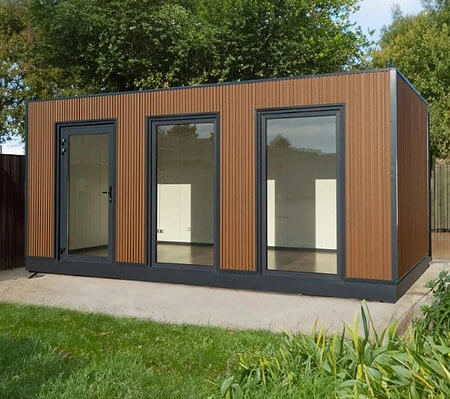 Bürocontainer „Mailand“, 6 × 3 m Moduleinheit