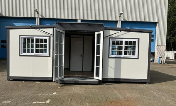Mobile Wohneinheit „Grönland“, 25 m² in Blau – Bild 3