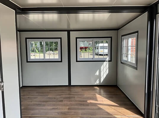 Mobile Wohneinheit „Grönland“, 25 m² in Blau – Bild 2