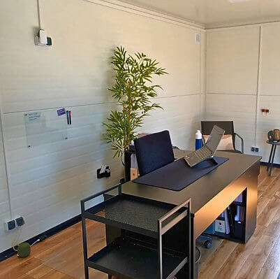 Bürocontainer „Mailand“, 6 × 3 m Moduleinheit – Bild 2