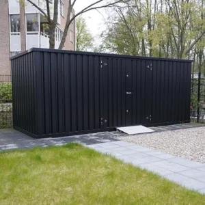 20-Fuß-Seecontainer mit doppelter Stirntür