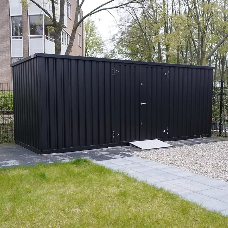 20-Fuß-Seecontainer mit doppelter Stirntür