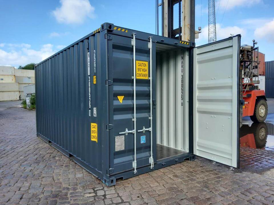 Stahlcontainer 20 Fuß für Logistik und Industrie (NARU300525) – Bild 2