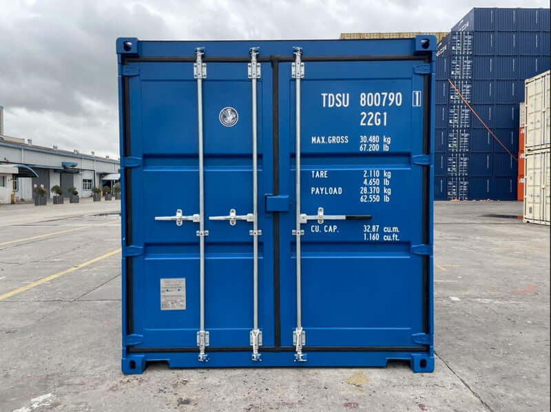 20-Fuß-Lagercontainer, Container-Nr. TDSU800790 – Bild 2