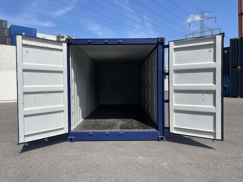20-Fuß-Lagercontainer, Container-Nr. FCBU020082 – Bild 3