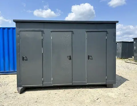 40-Fuß-Sanitärcontainer mit Dusche und Boiler