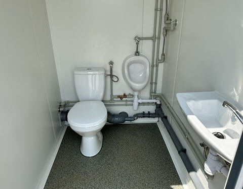 40-Fuß-Sanitärcontainer mit Dusche und Boiler – Bild 4