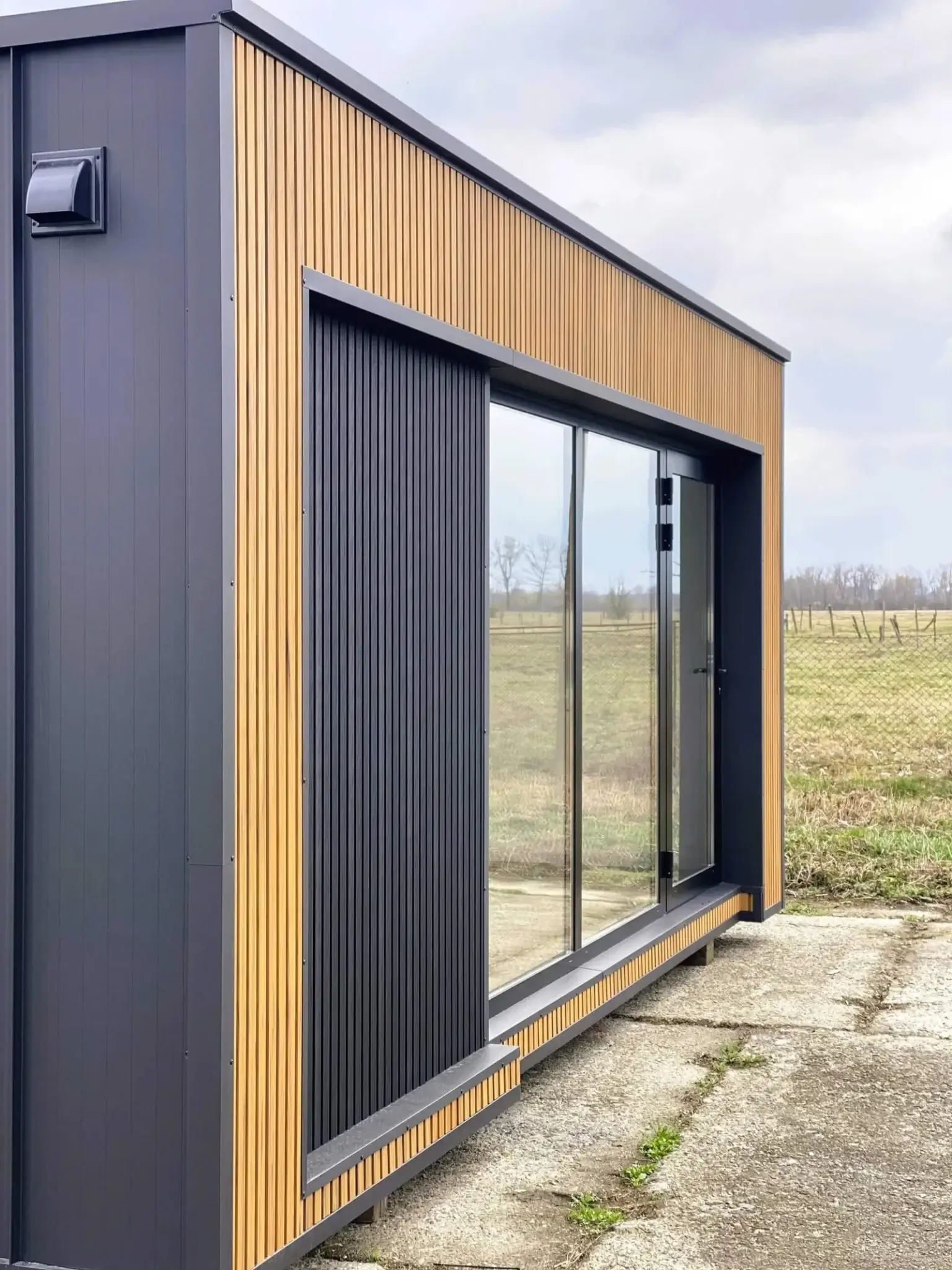 18 m² Büro-Modul mit eigener Toilette – Bild 3