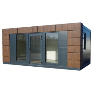 Gartenbüro Helsinki, 6 × 3 m, isoliert