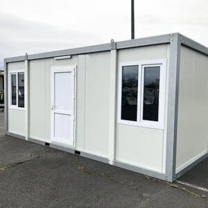14 m² Gartenbungalow, montagefertig geliefert