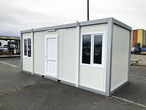 14 m² Gartenbungalow, montagefertig geliefert