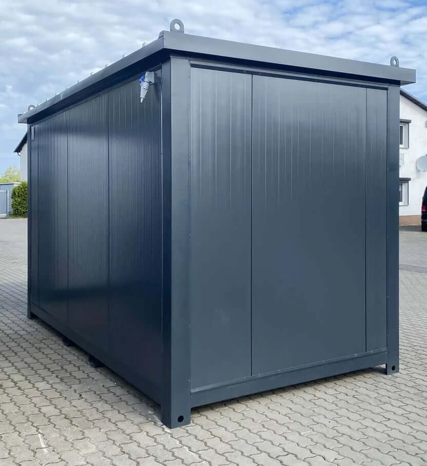 Bürocontainer 4,00 × 2,20 m, komplett ausgestattet – Bild 2