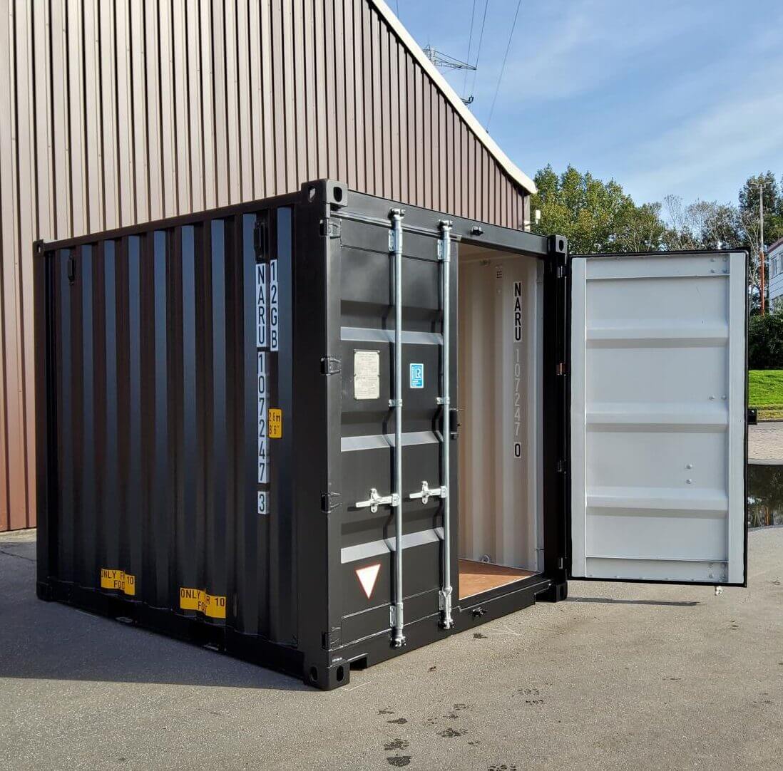 Gebrauchter 10-Fuß-Lagercontainer, sofort verfügbar