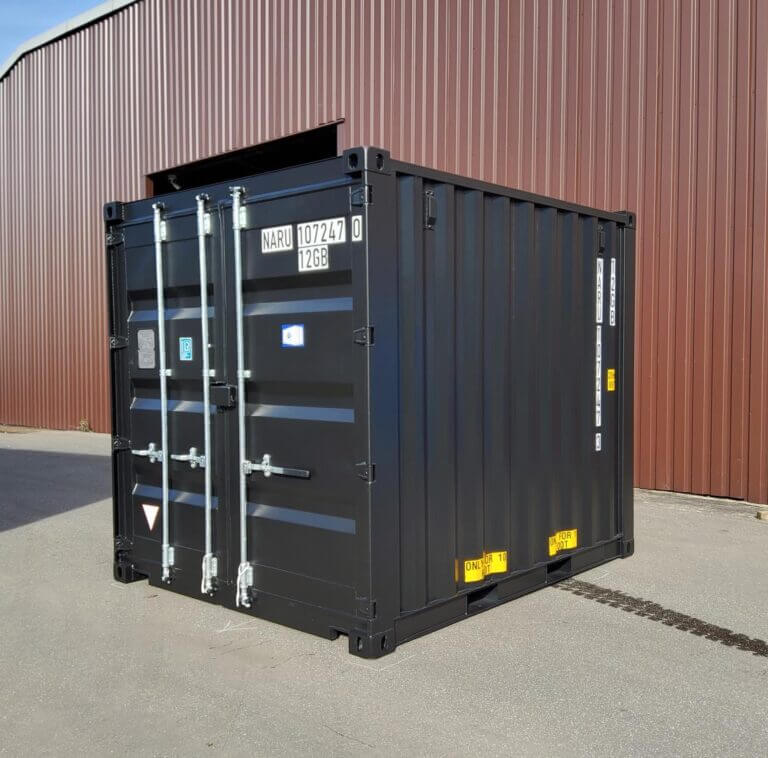 Gebrauchter 10-Fuß-Lagercontainer, sofort verfügbar – Bild 2