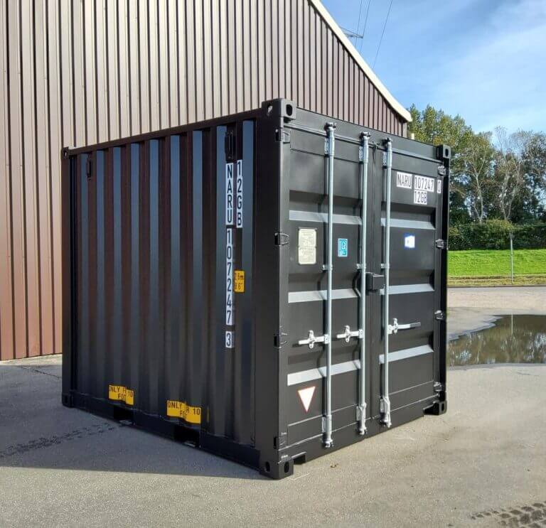 Gebrauchter 10-Fuß-Lagercontainer, sofort verfügbar – Bild 4