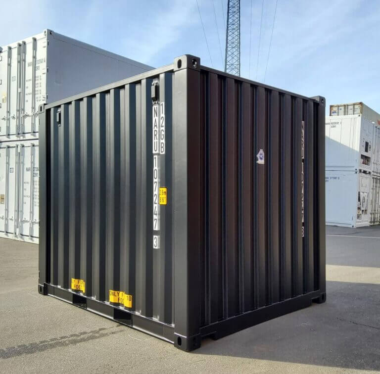 Gebrauchter 10-Fuß-Lagercontainer, sofort verfügbar – Bild 3