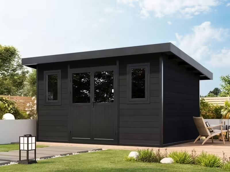 12 m² Gartenstudio, aufbereitet und einsatzbereit